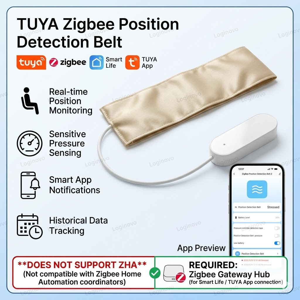 Tuya Zigbee Gravity Pressure S - Smart Insole Pressure 评论和价格
