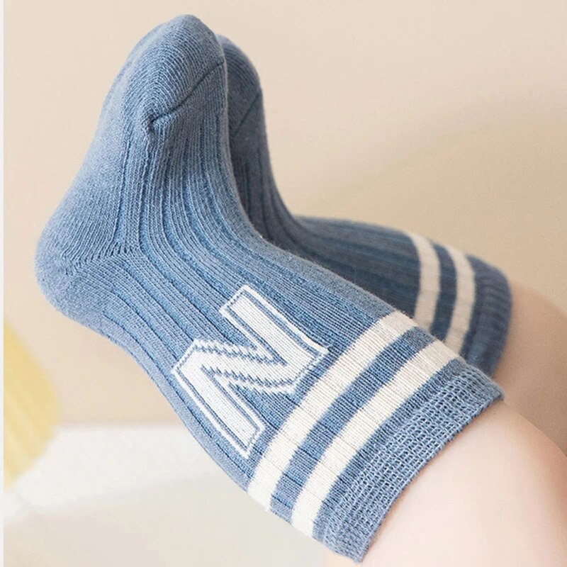 3 Pairs Baby Letter Socks Knit - Baby Sock Oximeter 评论和价格