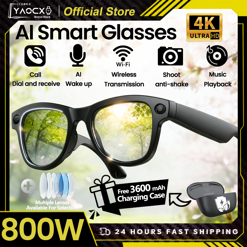 2026 4K HD AI Smart Glasses 32 - Smart Glasses Lens 评论和价格