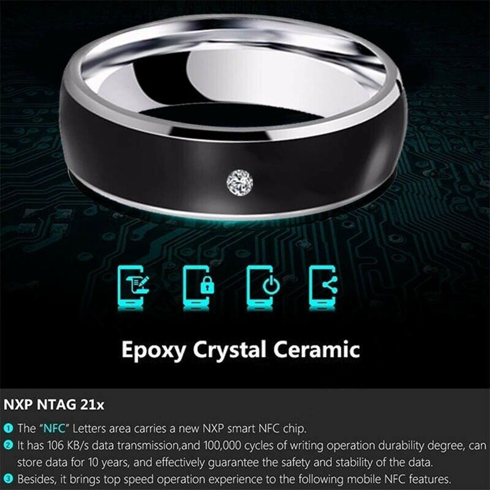 NFC Smart Finger Ring Intellig - Smart Ring Nfc Pay 评论和价格