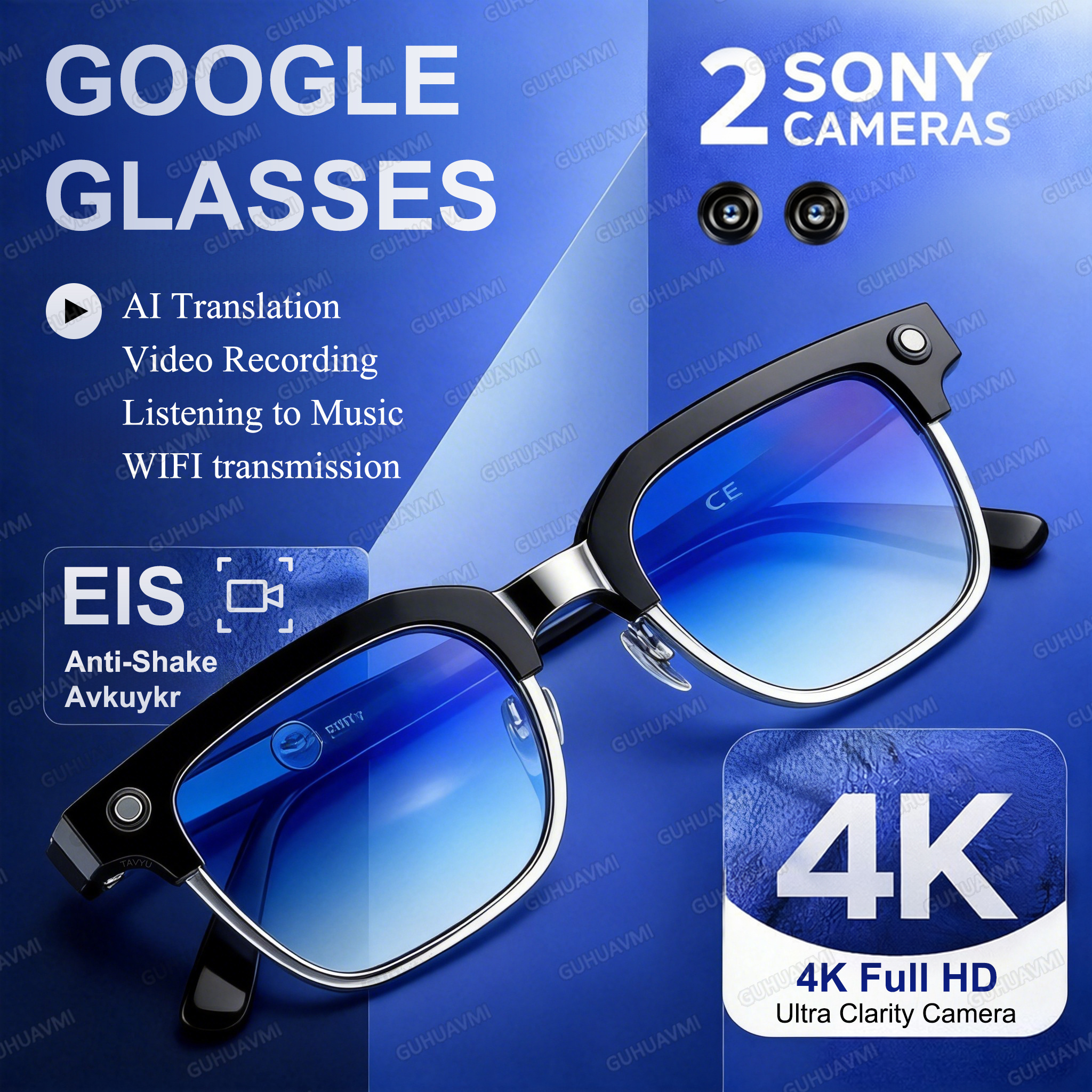 2026 World Premiere 4K HD Came - Smart Glasses Lens 评论和价格