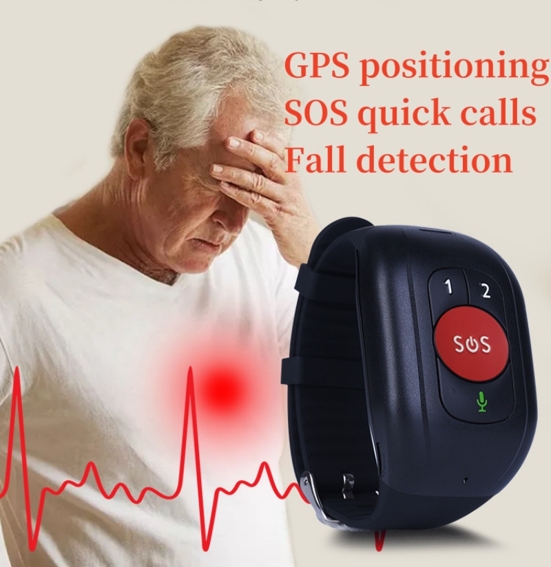 Elderly Watch For Seniors GPS  - Fall Detection Watch 评论和价格