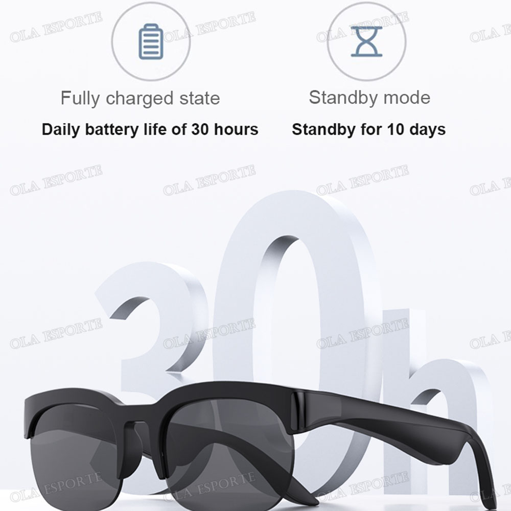 New Smart Bluetooth V5.3 Sungl - Smart Glasses Lens 评论和价格