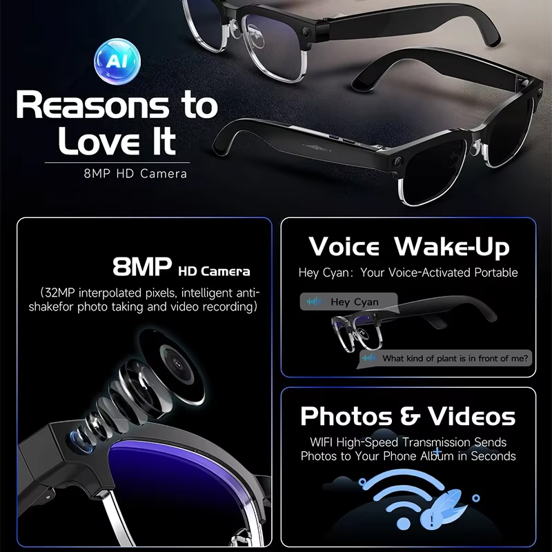 AI Smart Glasses AI Smart Tran - Smart Glasses Lens 评论和价格