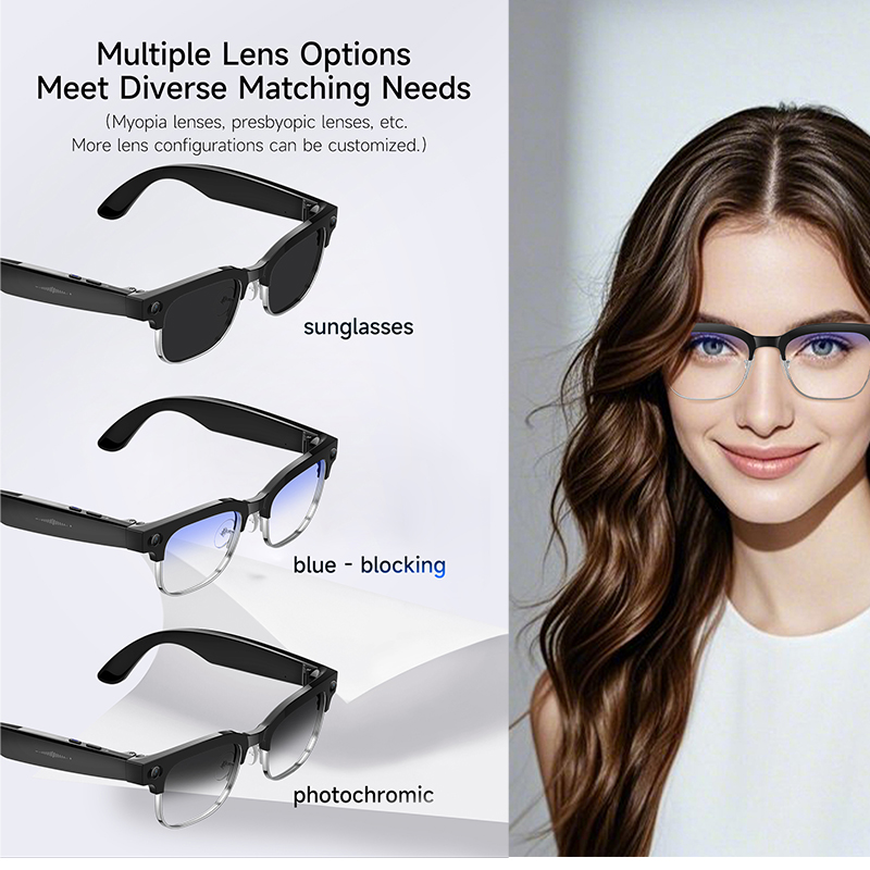 2026 New AI Smart Glasses 8MP  - Smart Glasses Lens 评论和价格