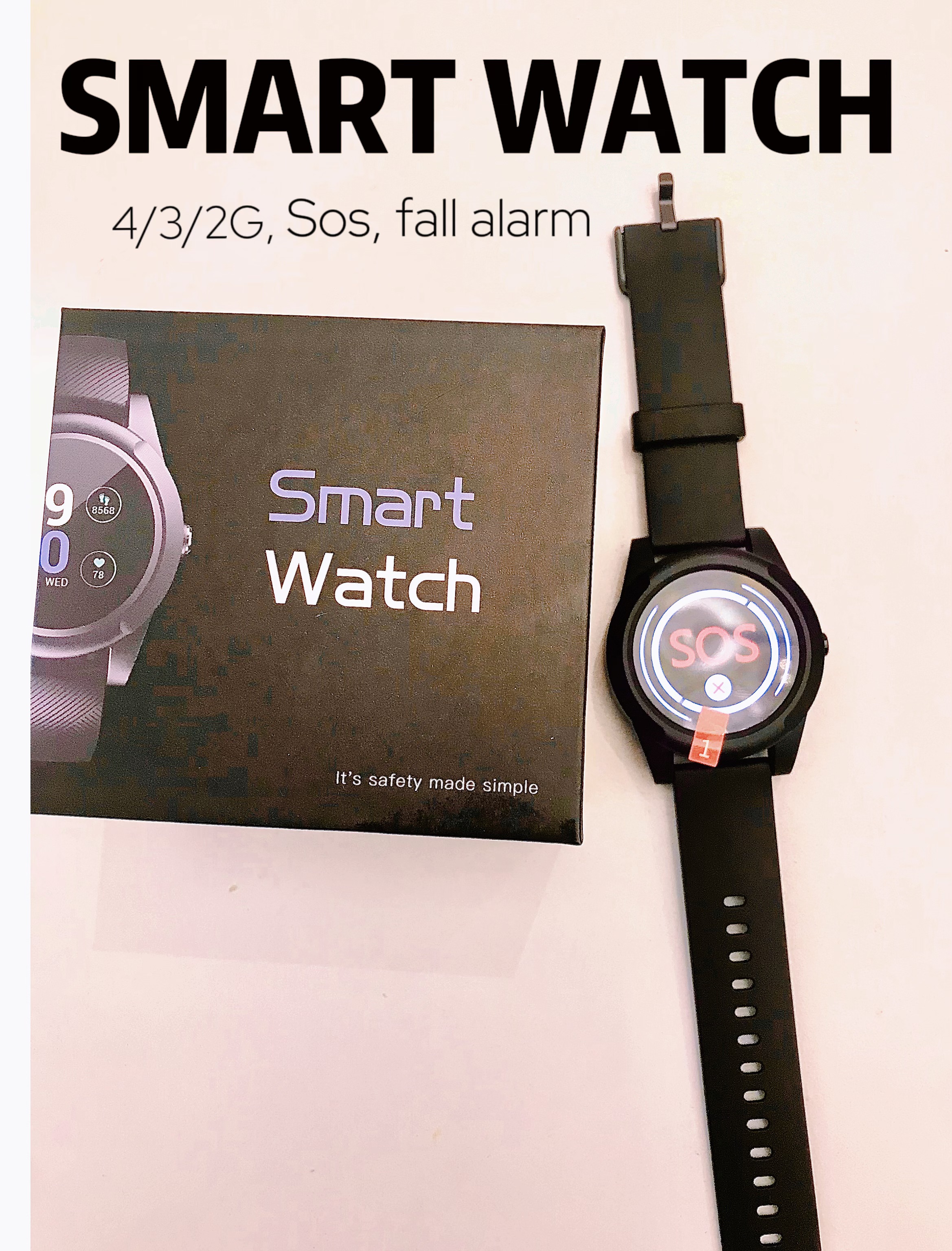 Singapore Seniors Phone Plan E - Fall Detection Watch 评论和价格