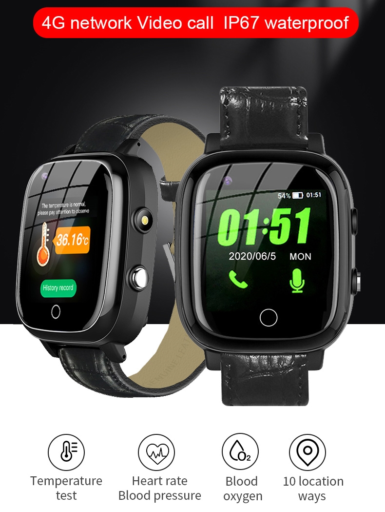 Elderly Smart Watch For Senior - Fall Detection Watch 评论和价格