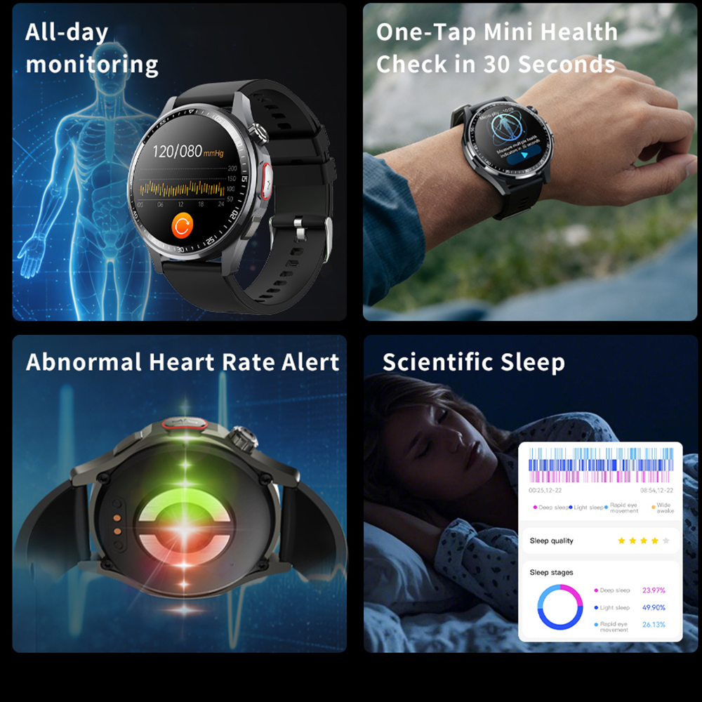 SOS Alert Heart Rate Fitness S - Fall Detection Watch 评论和价格