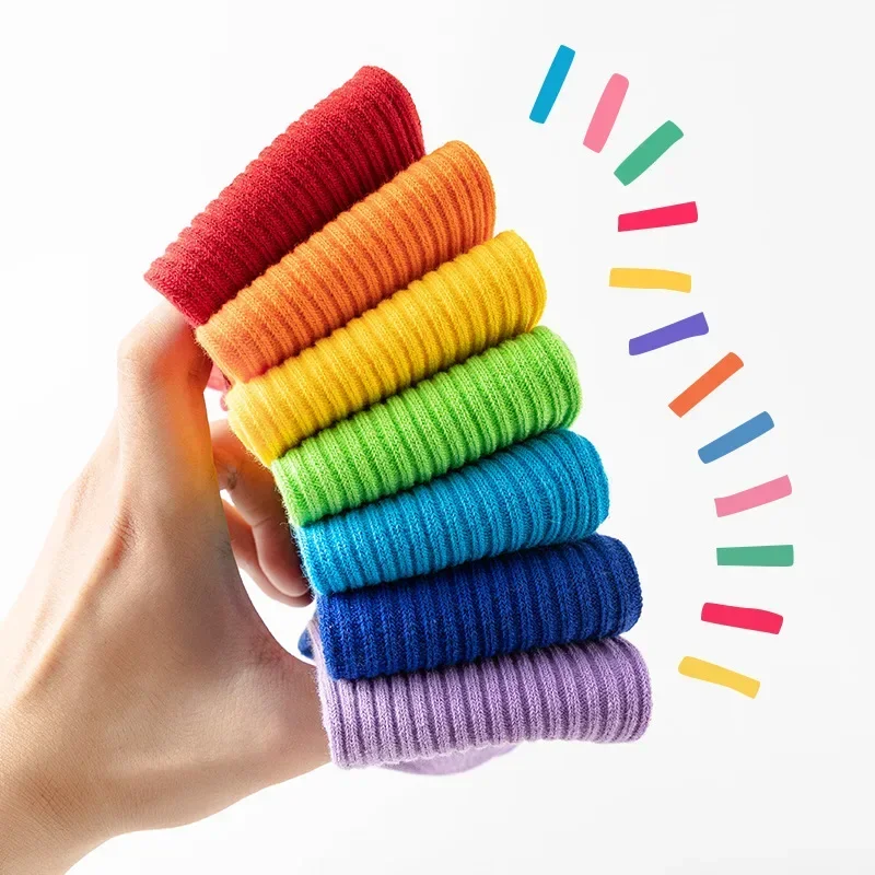Boy Girl Mid-Calf Ribbed Strip - Baby Sock Oximeter 评论和价格