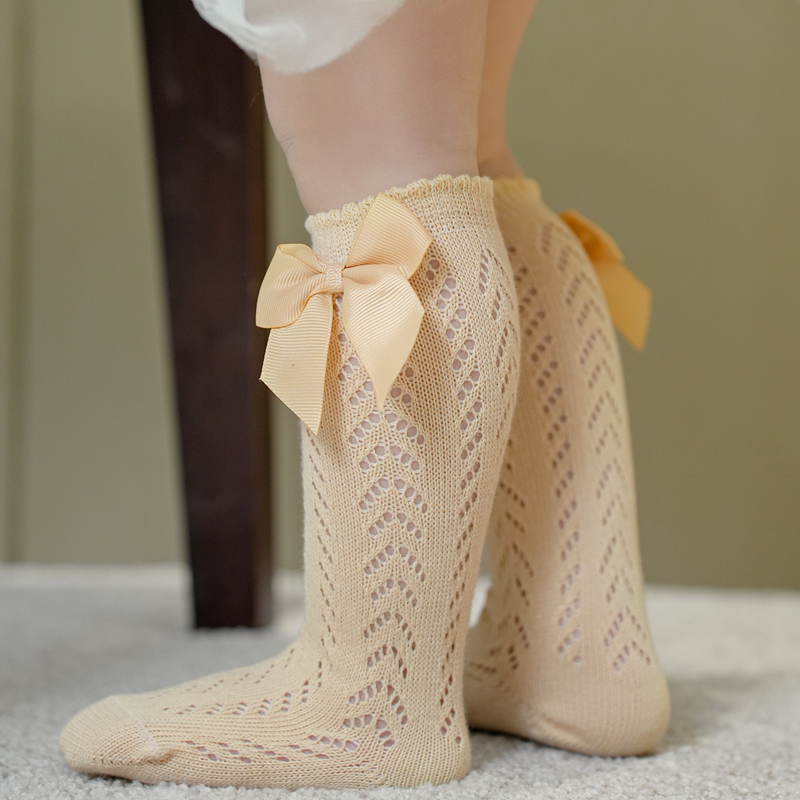 1 Pairs Summer Fashion Bow Bab - Baby Sock Oximeter 评论和价格