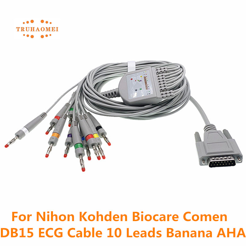 For Nihon Kohden ECG Cable Bio - Ecg Patch Monitor 评论和价格