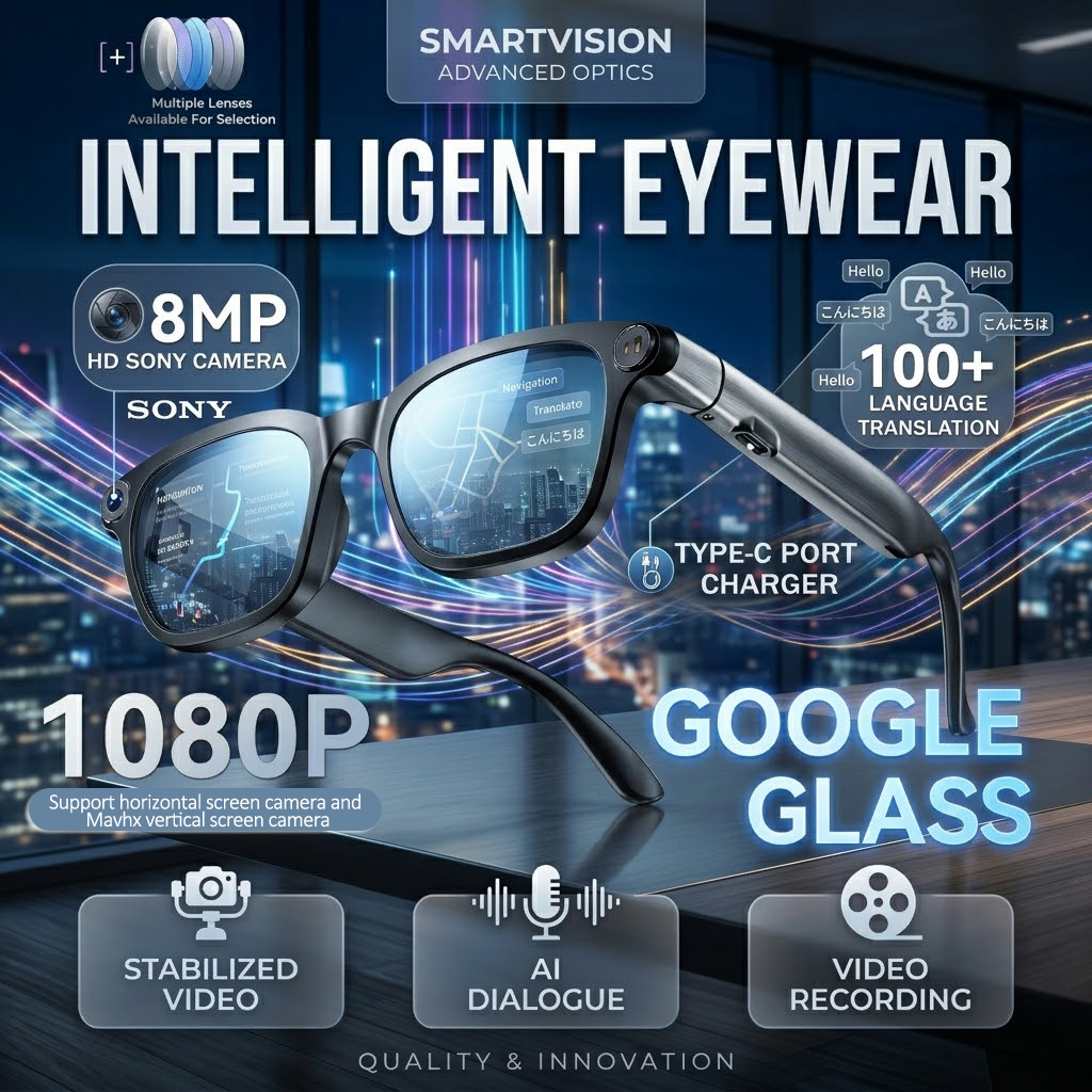 New Business Smart AI Glasses  - Smart Glasses Lens 评论和价格